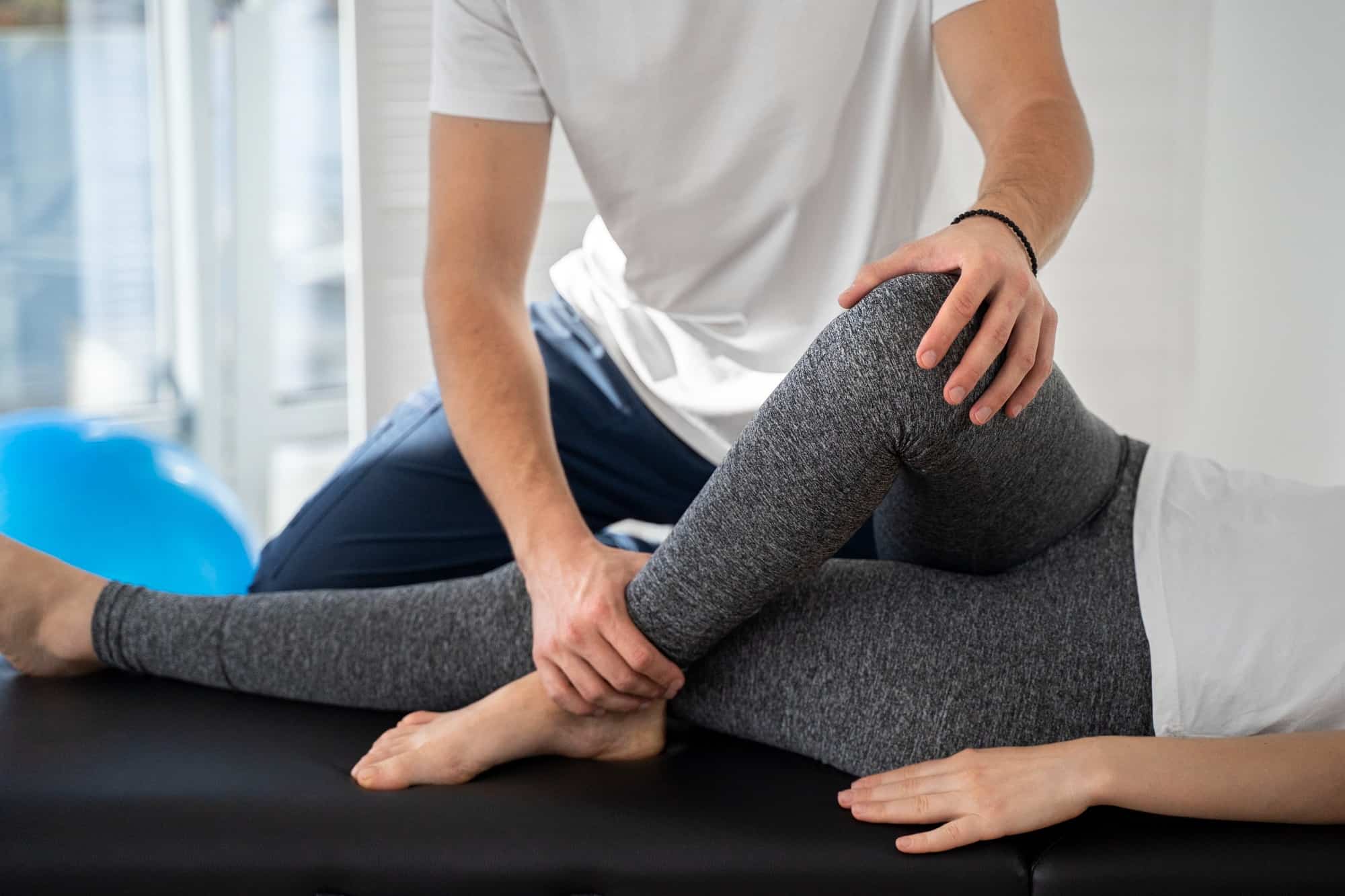 physical therapy session